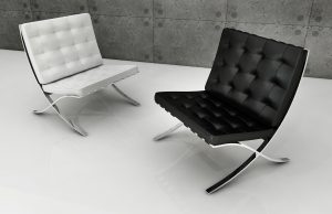 projekt mebli fotel barcleona