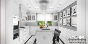 Projekt kuchni klasycznej