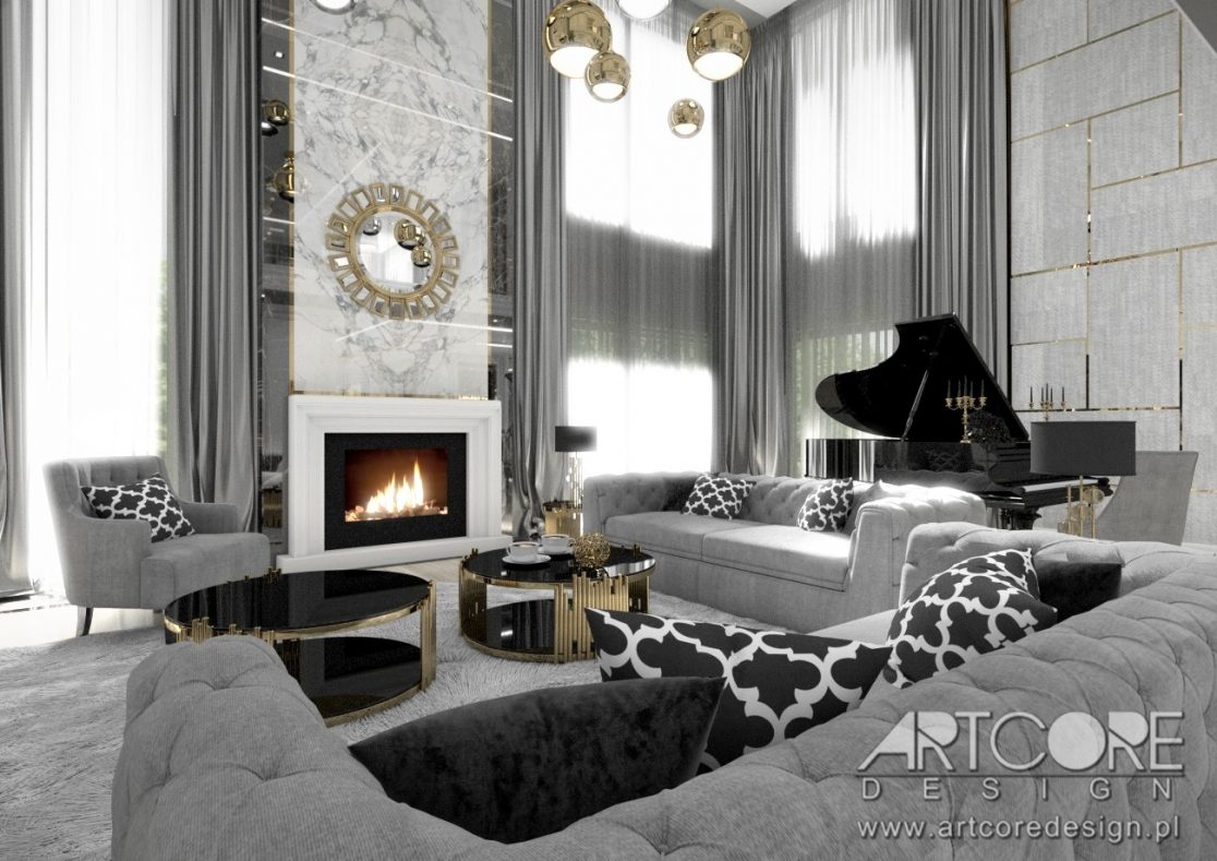 W oski Styl Wn trz Styl Emocje I Pasja ArtCore Design Architekt Wn trz