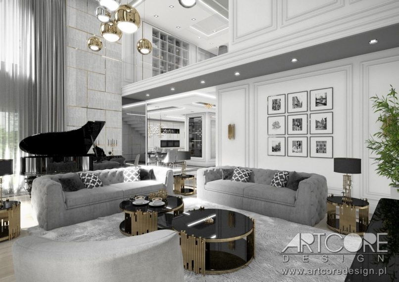 W oski Styl Wn trz Styl Emocje I Pasja ArtCore Design Architekt Wn trz