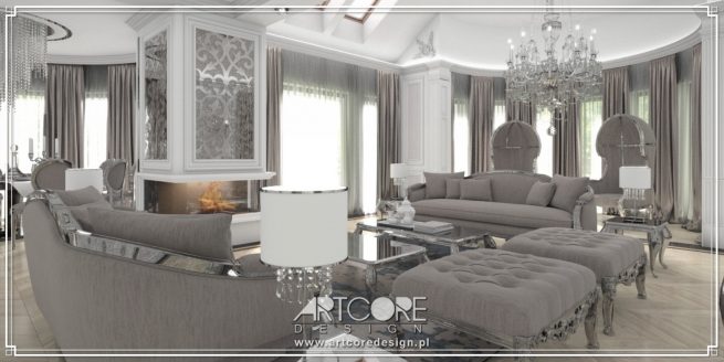 3 pałacowe wnętrze klasycznego domu kraków