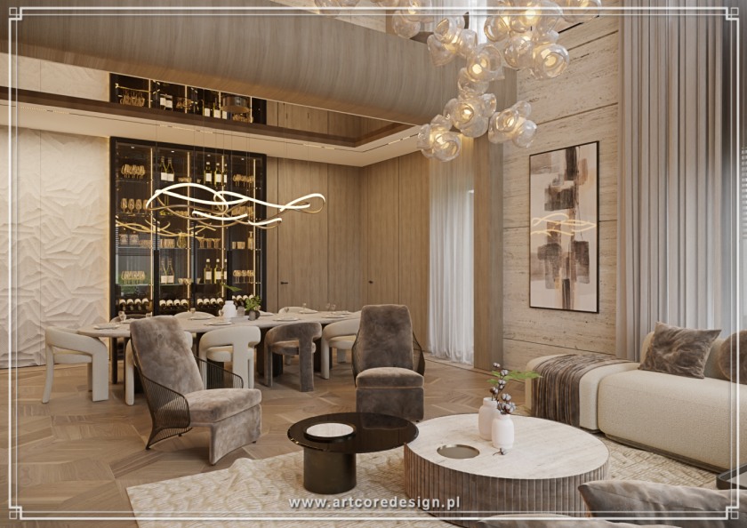 Projektowanie wnętrz Kępno - wyselekcjonowane materiały i dodatki