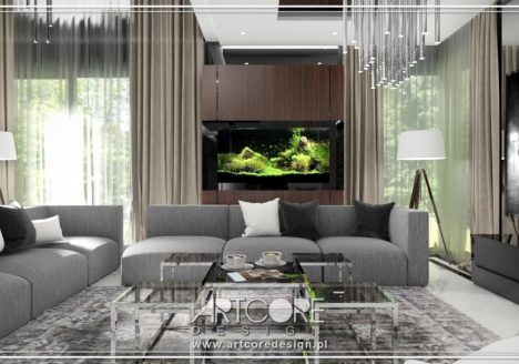 pomysł na nowoczesny salon