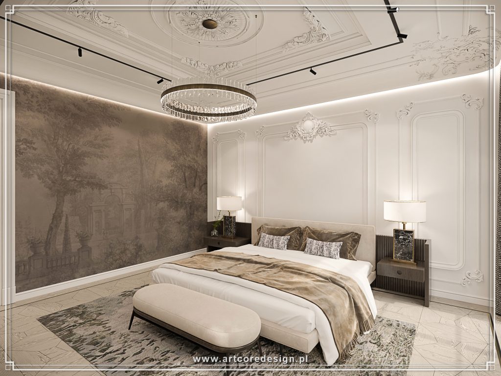 Estetyczna i zrównoważona przestrzeń mieszkalna – udany projekt wnętrza w Krakowie.