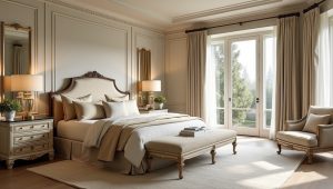 Odkryj sypialnię w stylu old money, gdzie elegancja spotyka komfort w wyjątkowym projekcie.
