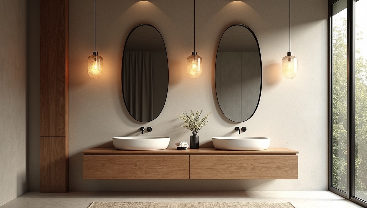 Odkryj projekt łazienki w stylu japandi z naturalnymi materiałami i minimalistycznym designem.