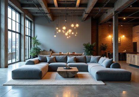 Odkryj styl industrialny w projektach architekta i nowoczesnych aranżacjach wnętrz.