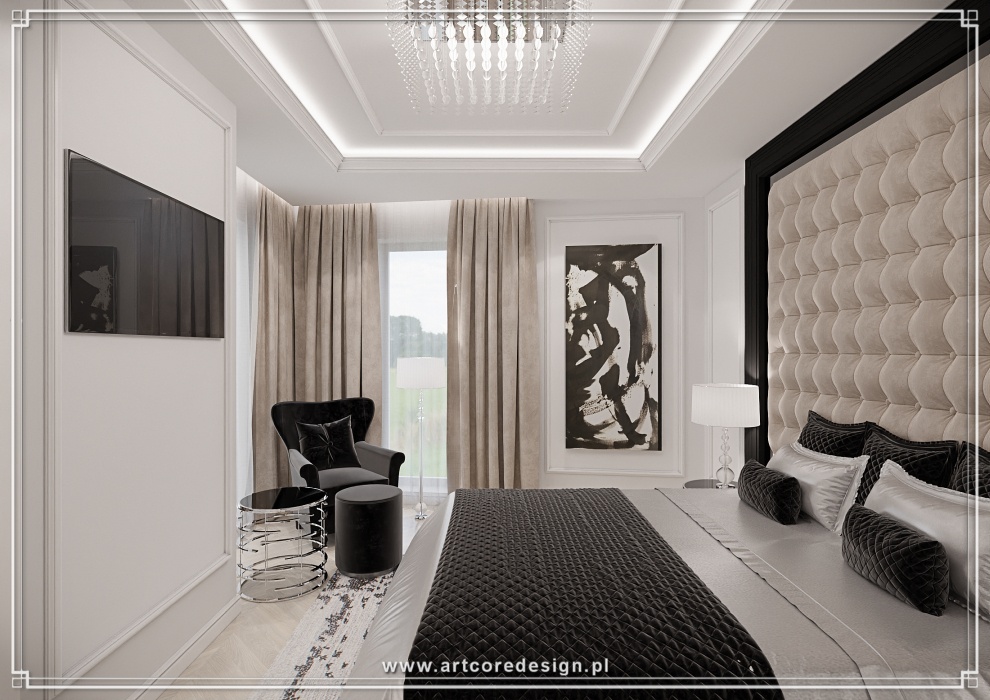 Unikalna koncepcja i precyzyjne wykonanie – autorski projekt wnętrza w Krakowie.